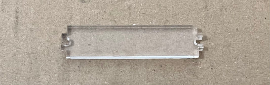Used Mercedes-Benz Instrument Cluster Center Clear Plastic Cover W107 W116