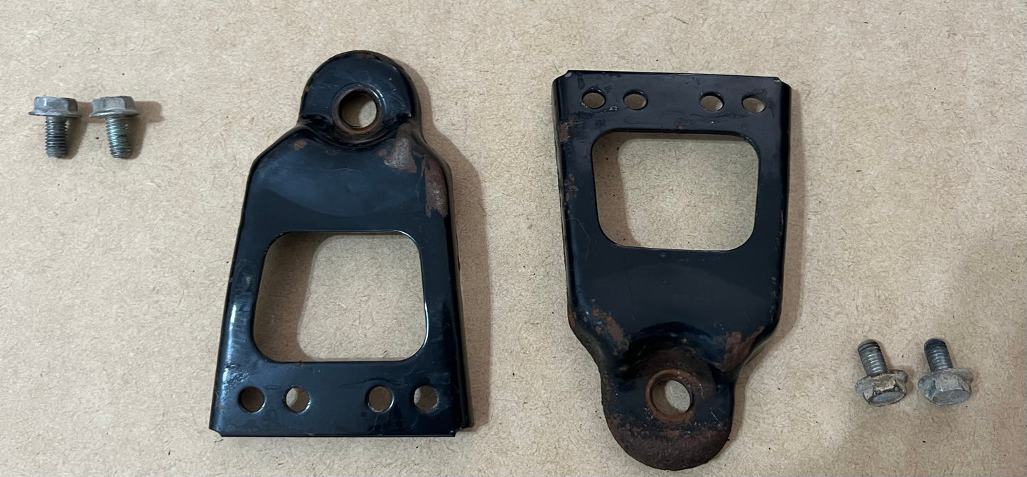 Used Mercedes-Benz Rear Bench Seat Arm Rest Mounting Brackets W116