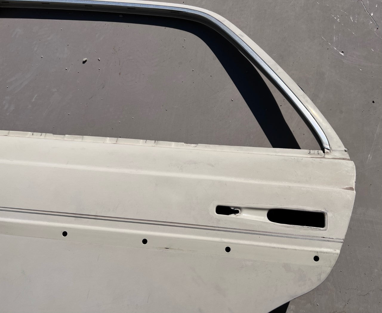 Used Mercedes-Benz Left Rear Passenger Door Shell W123